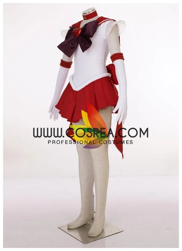 Sailormoon Super S Sailor Mars Rei Hino Cosplay Costume