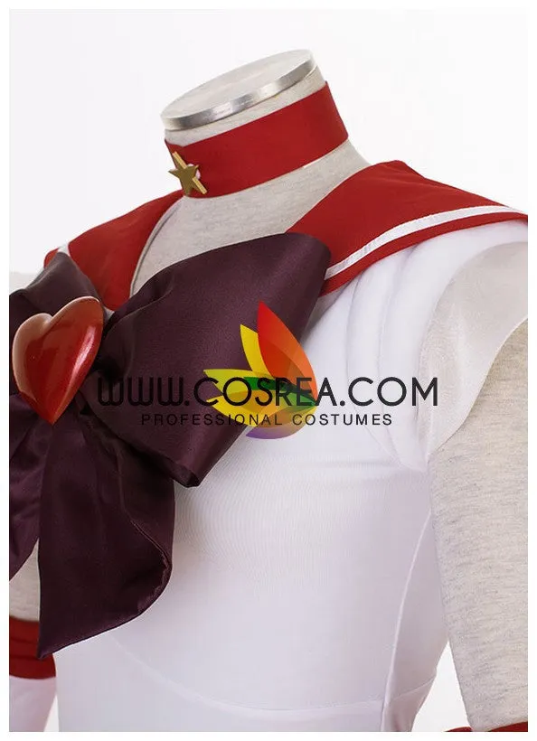 Sailormoon Super S Sailor Mars Rei Hino Cosplay Costume