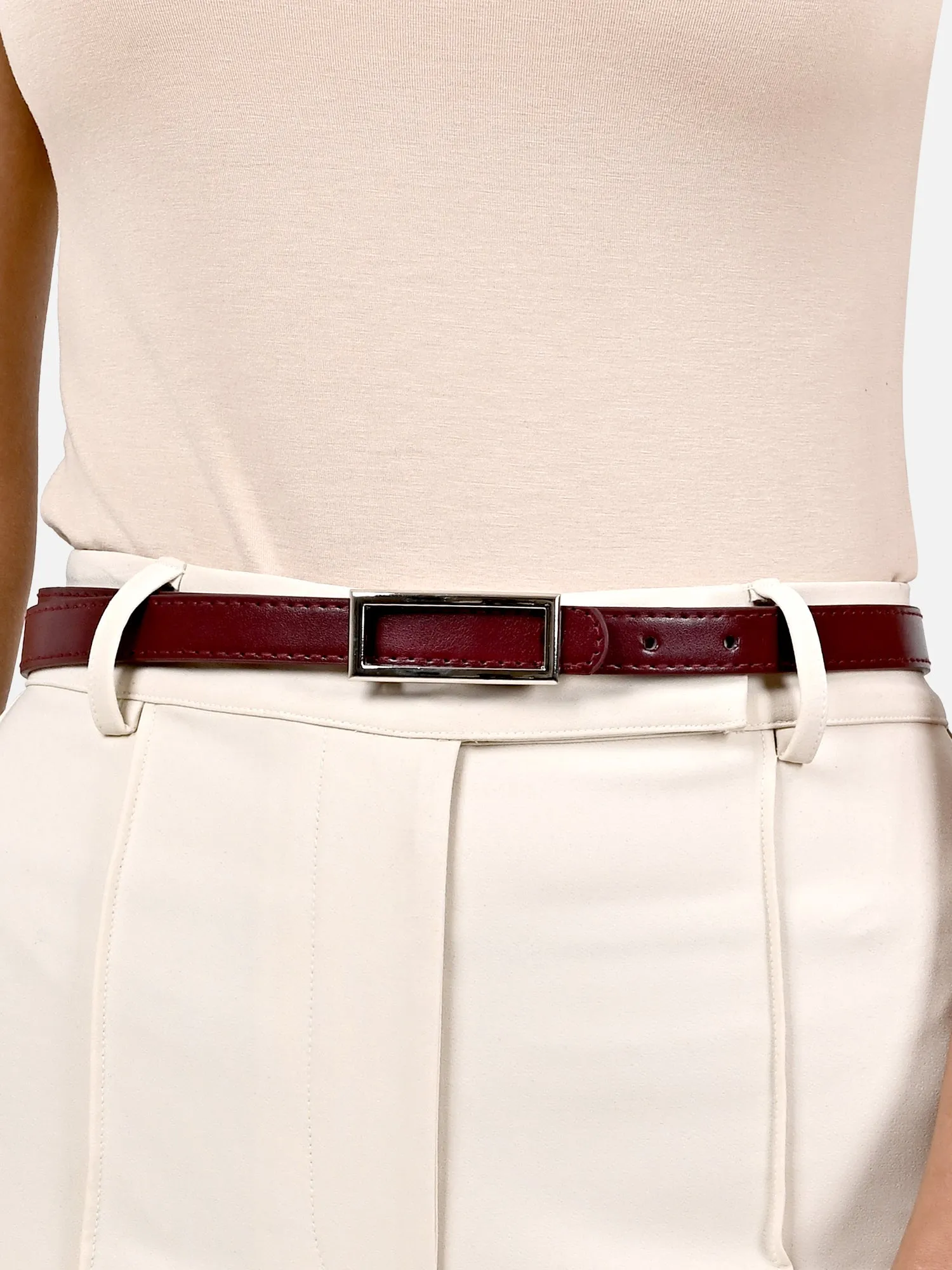 Square Buckle Chique Belt