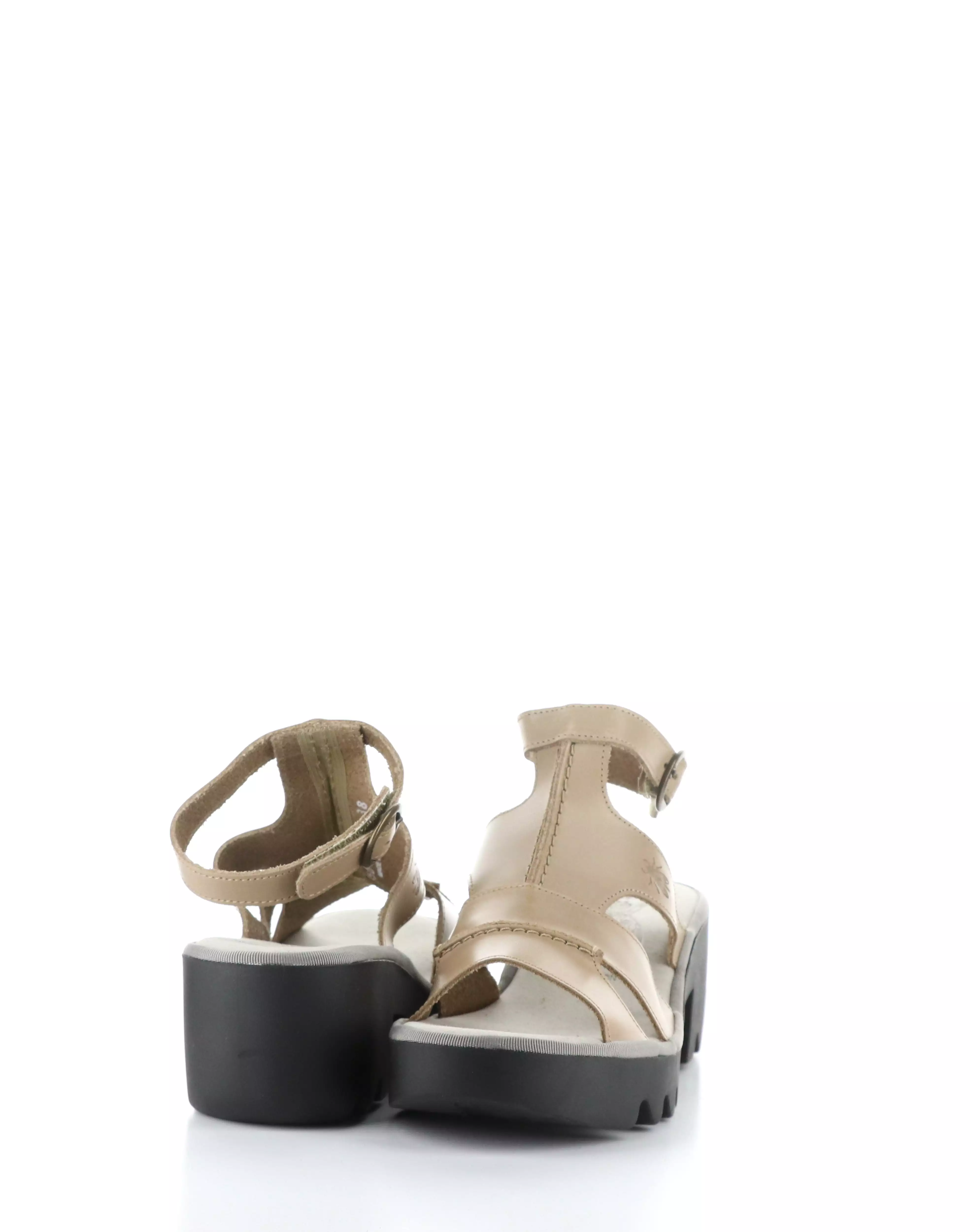 TAWI496FLY 002 TAUPE Velcro Sandals