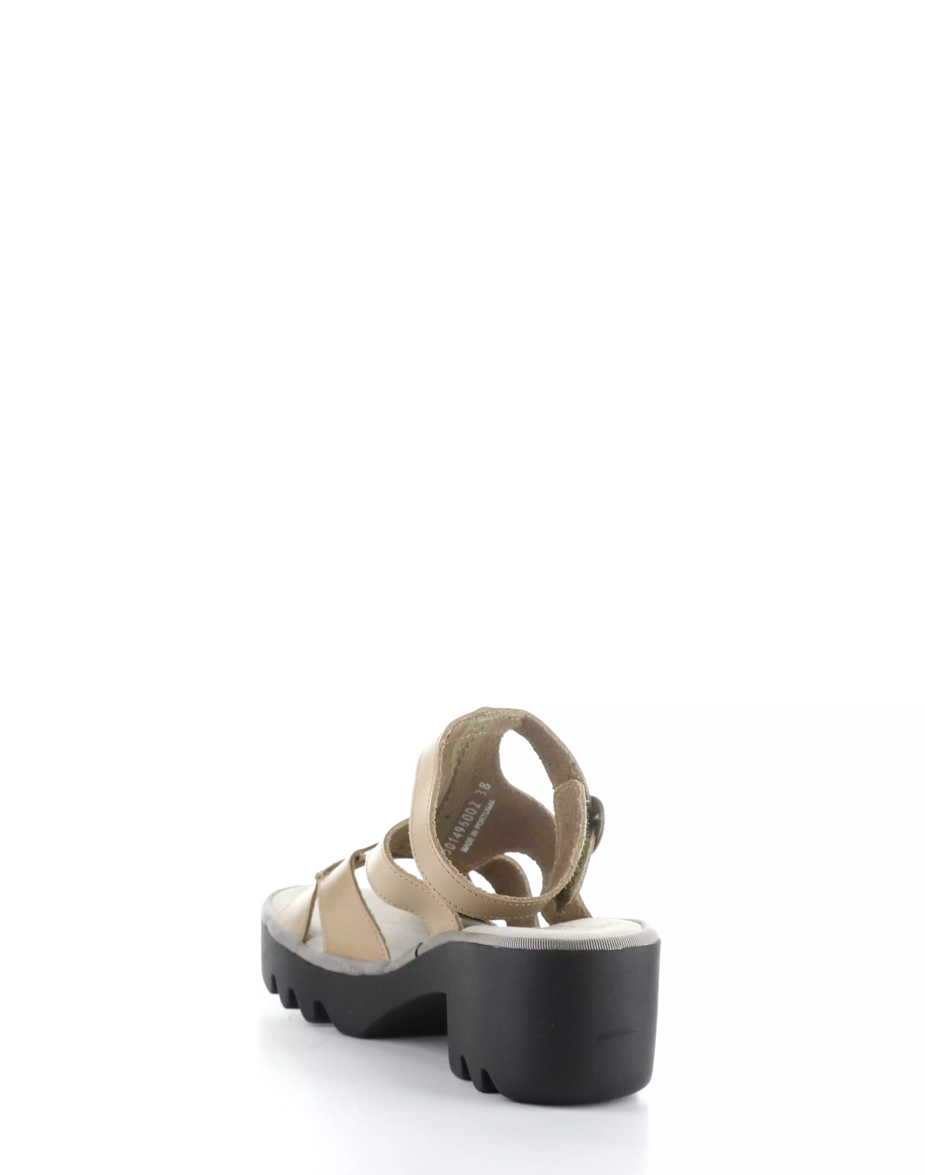 TAWI496FLY 002 TAUPE Velcro Sandals