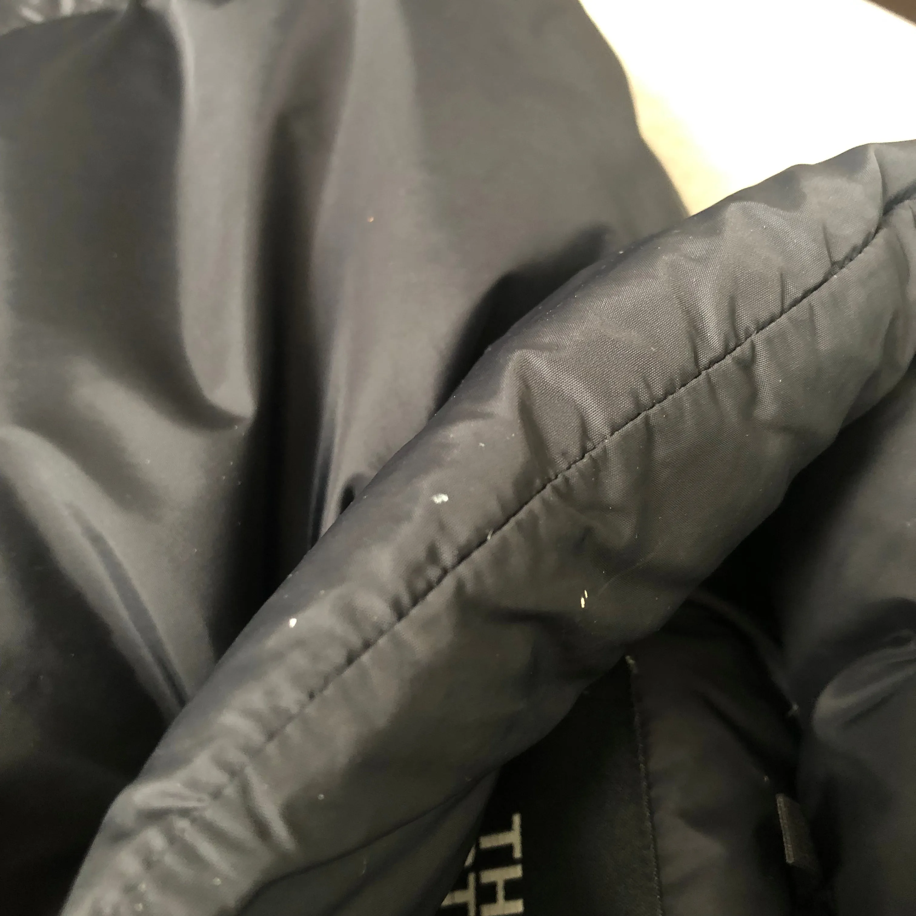 The North Face Nuptse 700 Black Down Puffer Jacket Medium