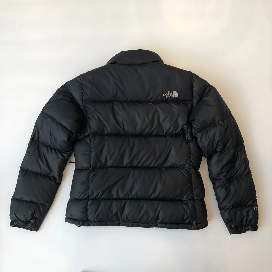 The North Face Nuptse 700 Black Down Puffer Jacket Women's M/L