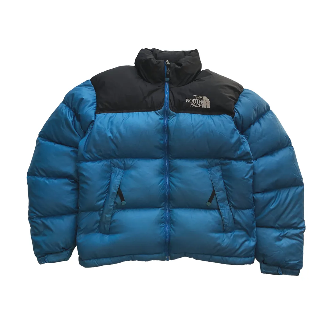 The North Face Nuptse 700 Blue Down Puffer Jacket Small/Medium