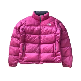 The North Face Nuptse 700 Puffer Jacket Pink Women's Medium