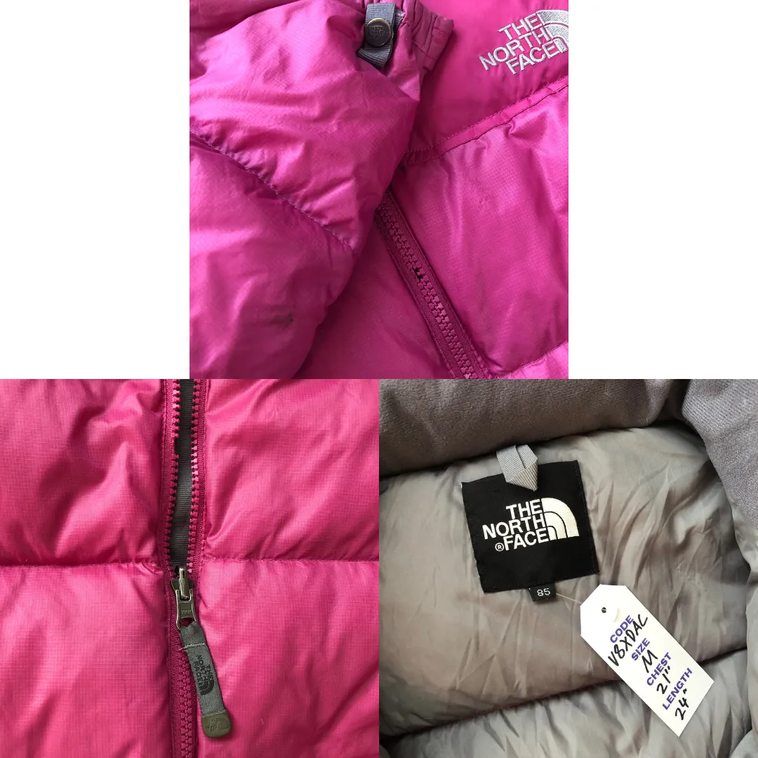 The North Face Nuptse 700 Puffer Jacket Pink Women's Medium