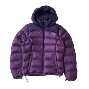 The North Face Nuptse 700 Purple Down Puffer Jacket Women's Medium