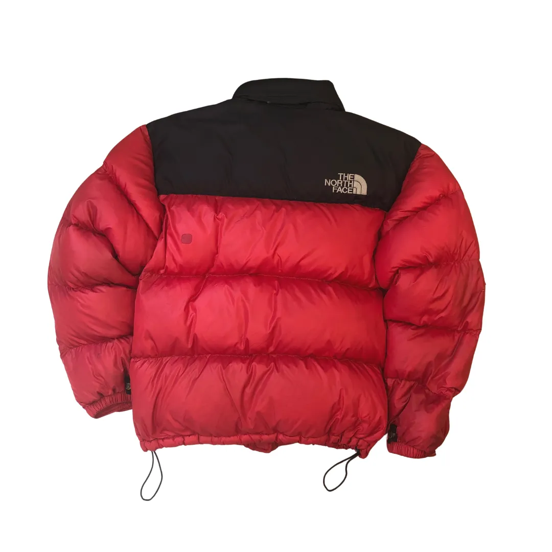 The North Face Nuptse 700 Red/Black Down Puffer Jacket Medium/Large