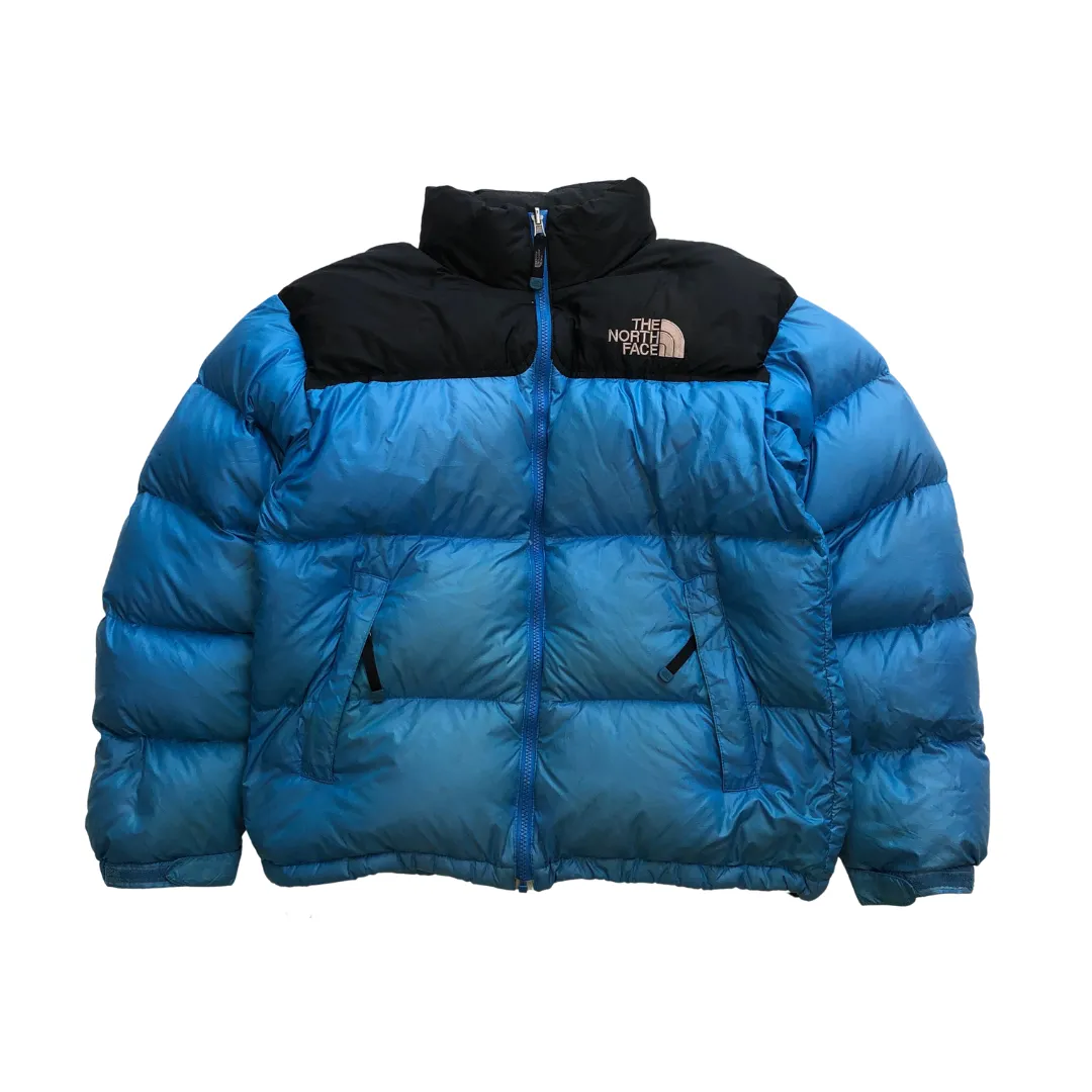 The North Face Nuptse 700 Vintage Blue Down Puffer Jacket Medium/Large