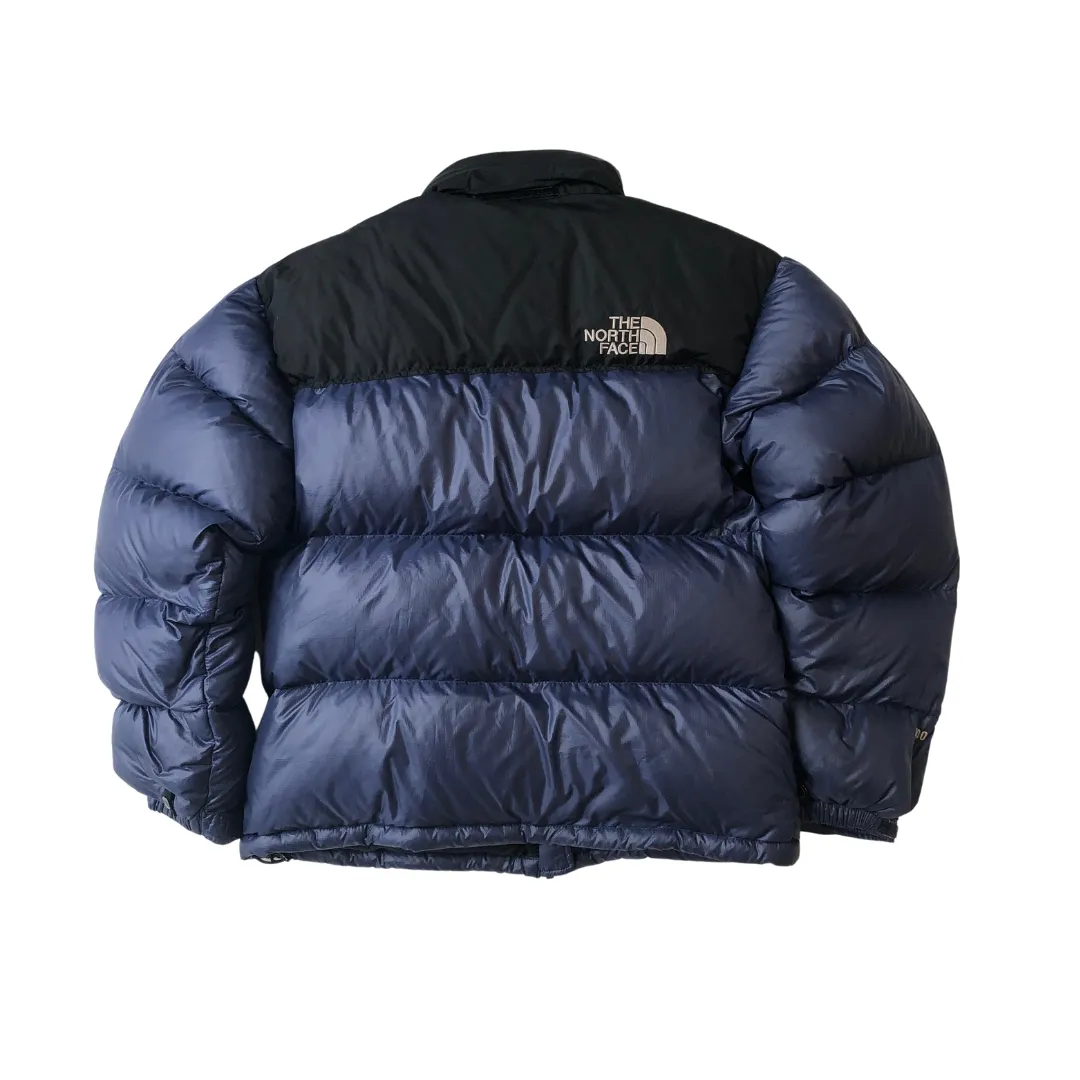 The North Face Nuptse 700 Vintage Navy Down Puffer Jacket Medium