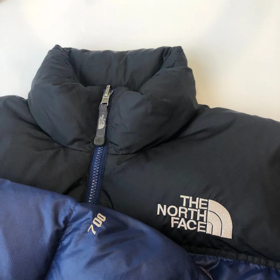 The North Face Nuptse 700 Vintage Navy Down Puffer Jacket Medium/Large