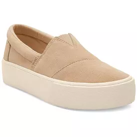 Toms Womens Suede Lifestyle Slip-On Sneakers