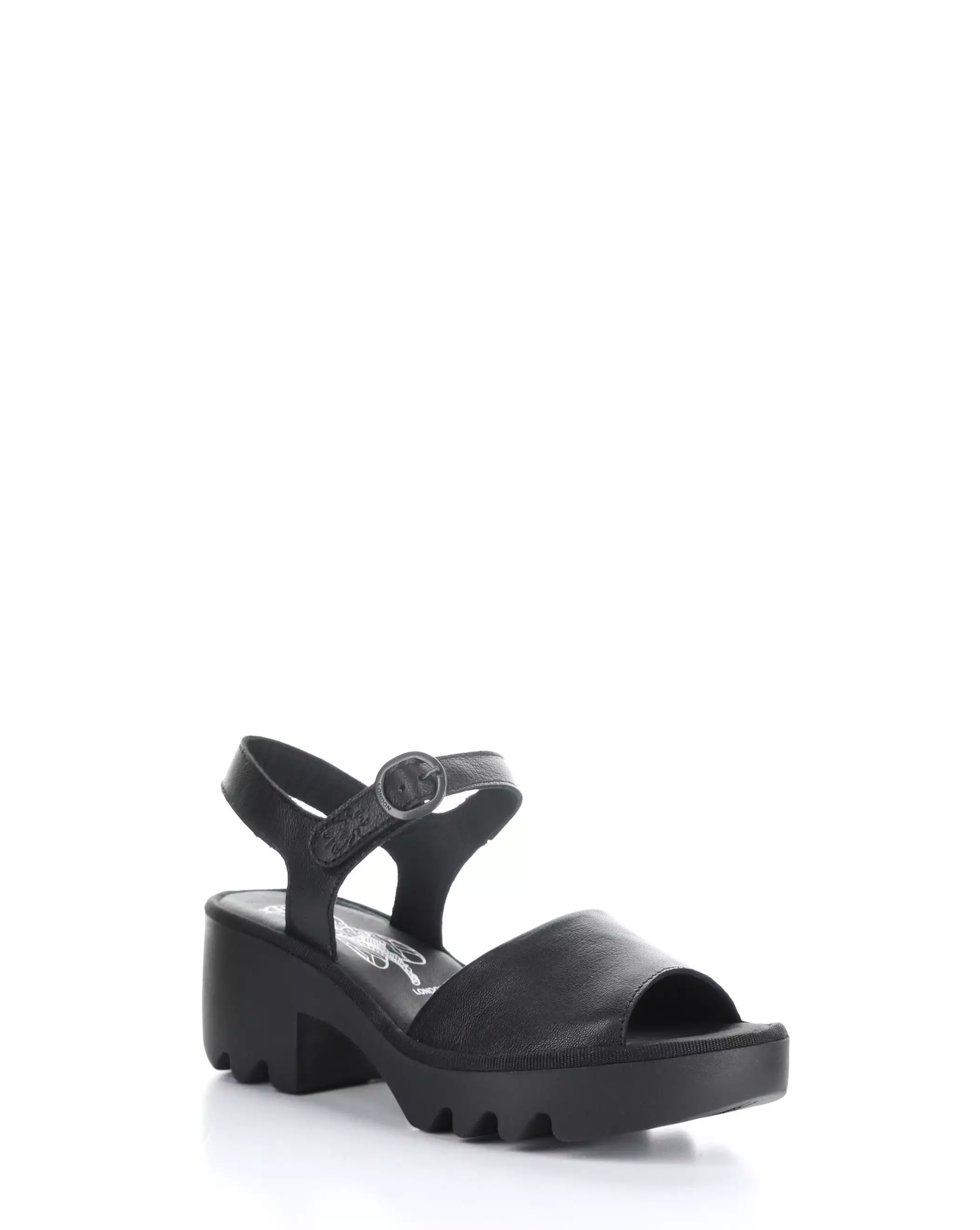 TULL503FLY 000 BLACK Velcro Sandals