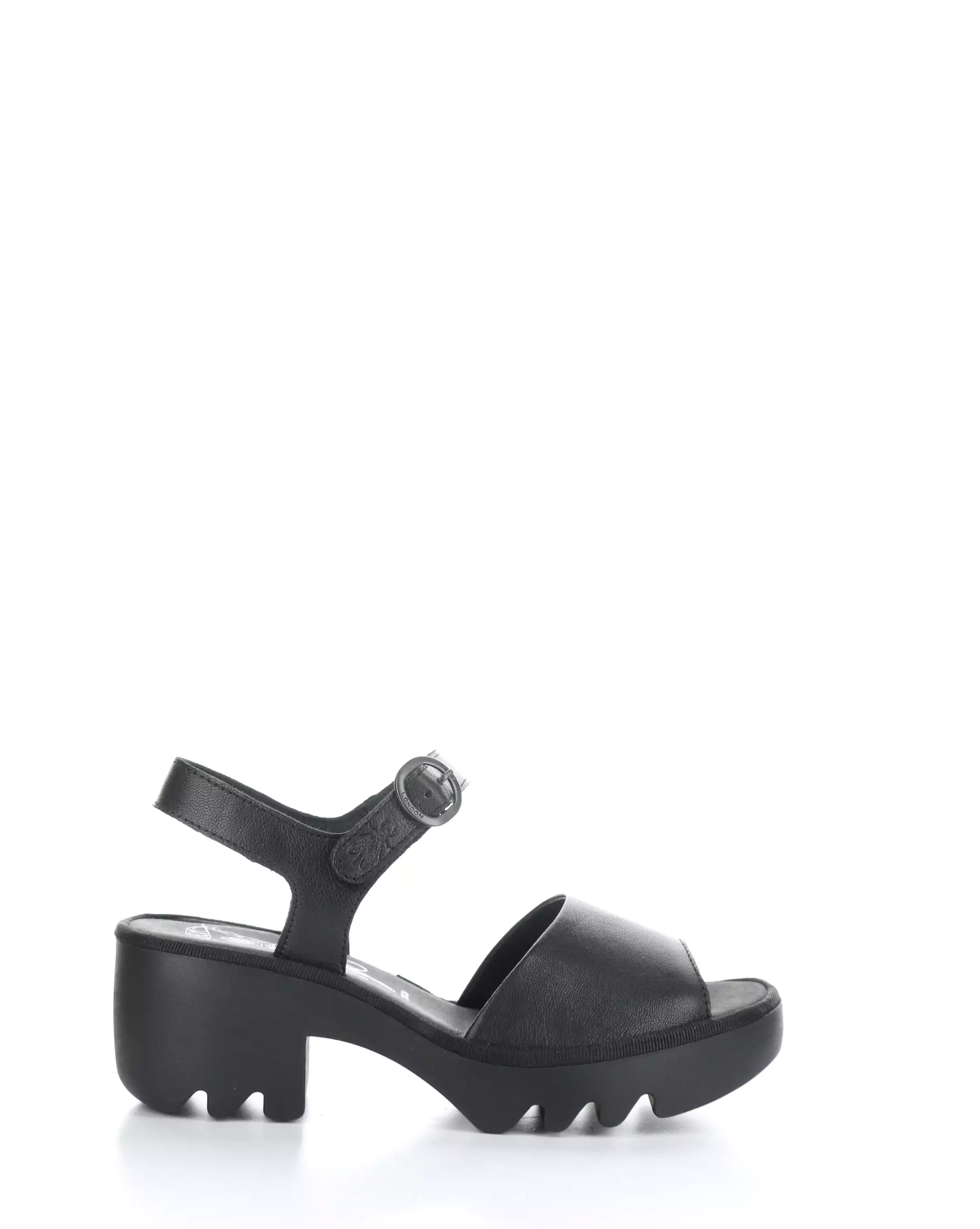 TULL503FLY 000 BLACK Velcro Sandals