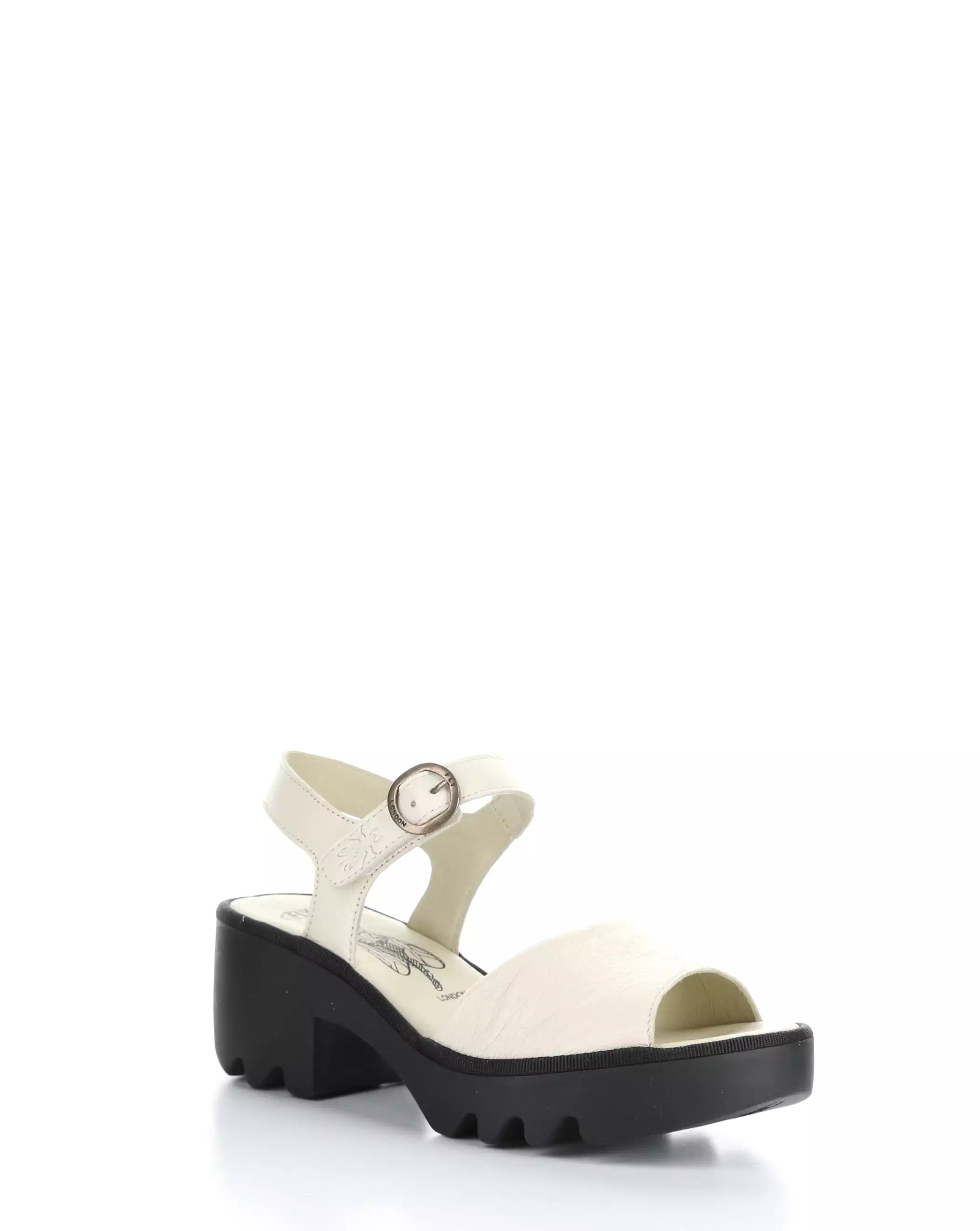 TULL503FLY 001 OFF WHITE Velcro Sandals