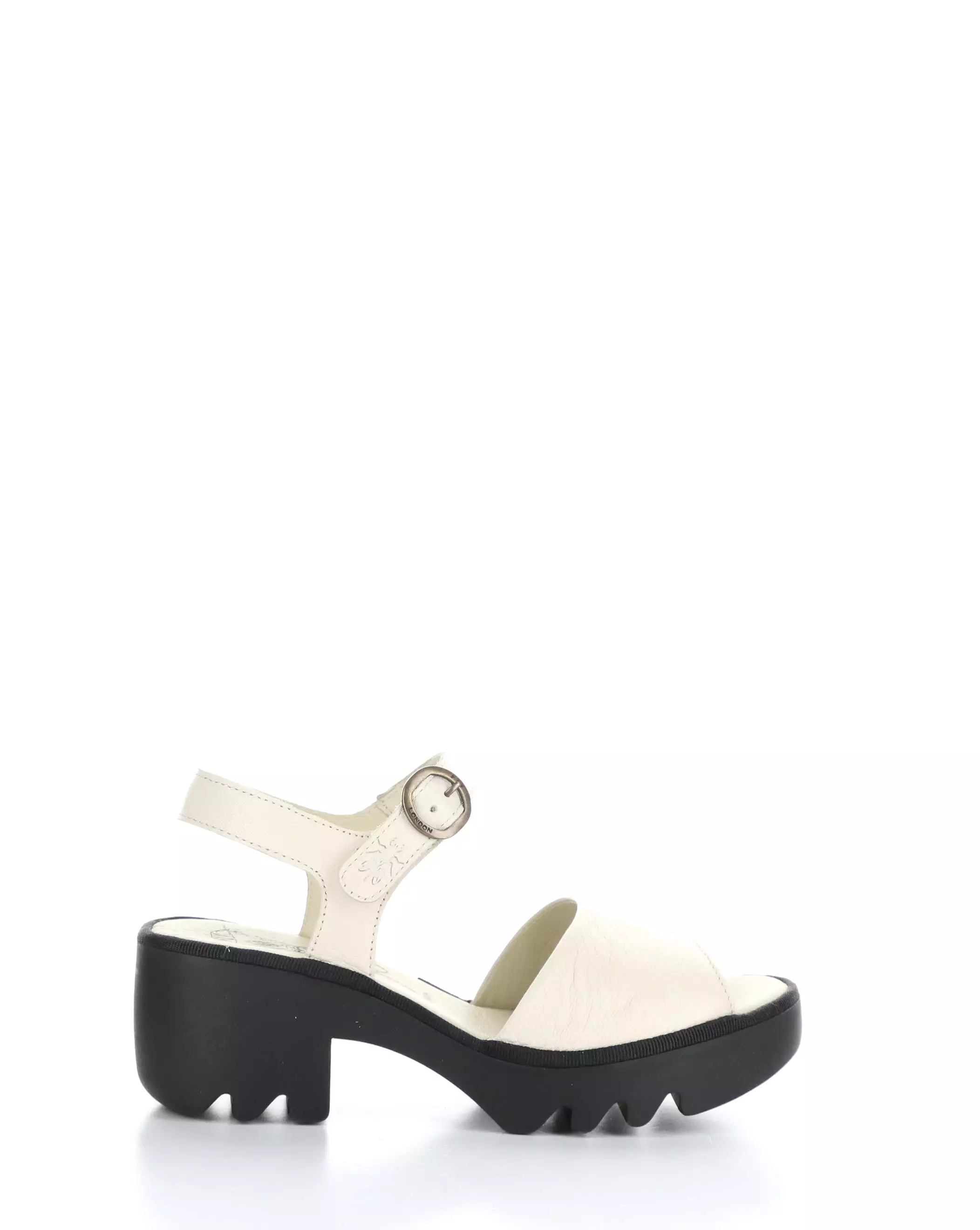 TULL503FLY 001 OFF WHITE Velcro Sandals