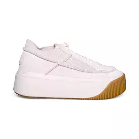 UGG Ez-Duzzit Lace White Sneakers - Women's