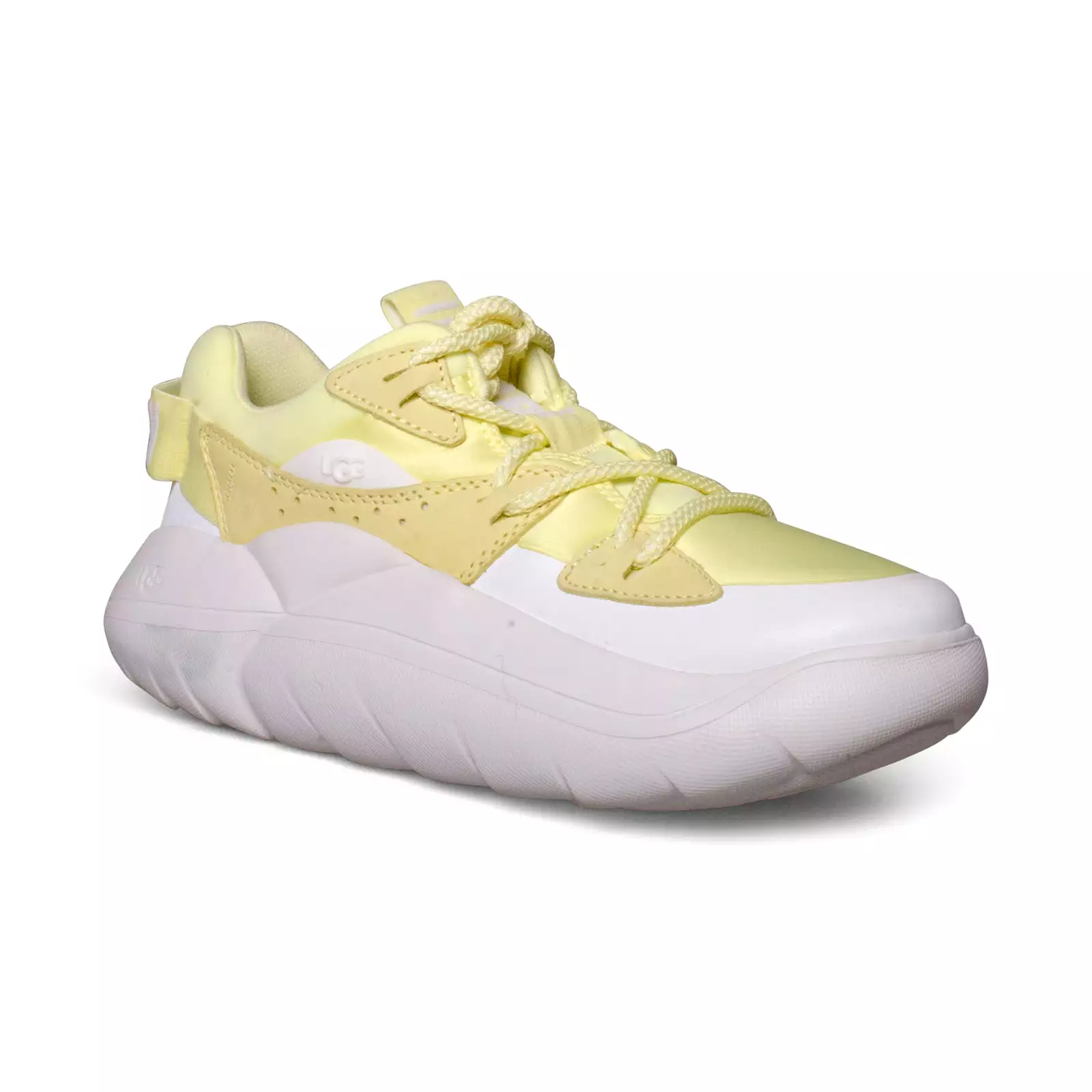 UGG La Cloud Lace Lemon Lime Sneakers - Women's