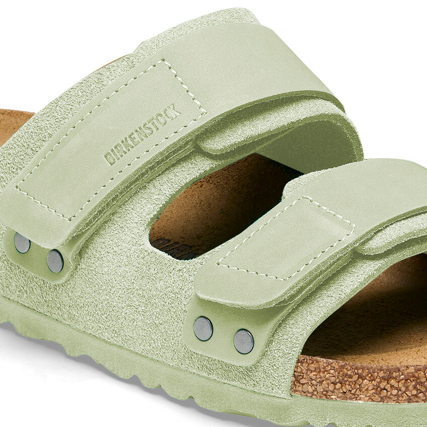 Uji Women - Faded Lime Suede Nubuck||Uji pour femmes - Suède nubuck lime ple