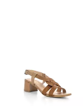 UPBEAT TAN Buckle Sandals