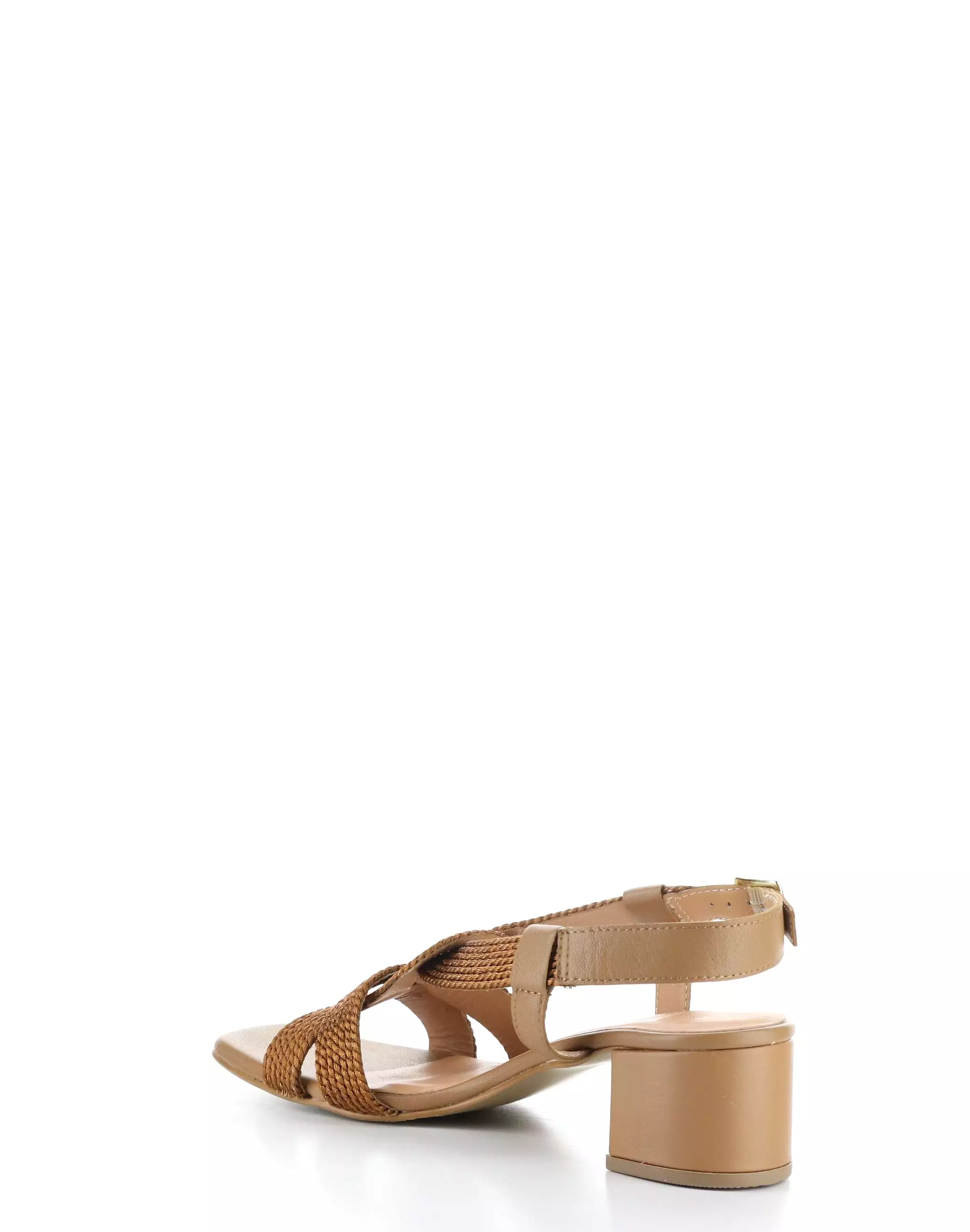 UPBEAT TAN Buckle Sandals