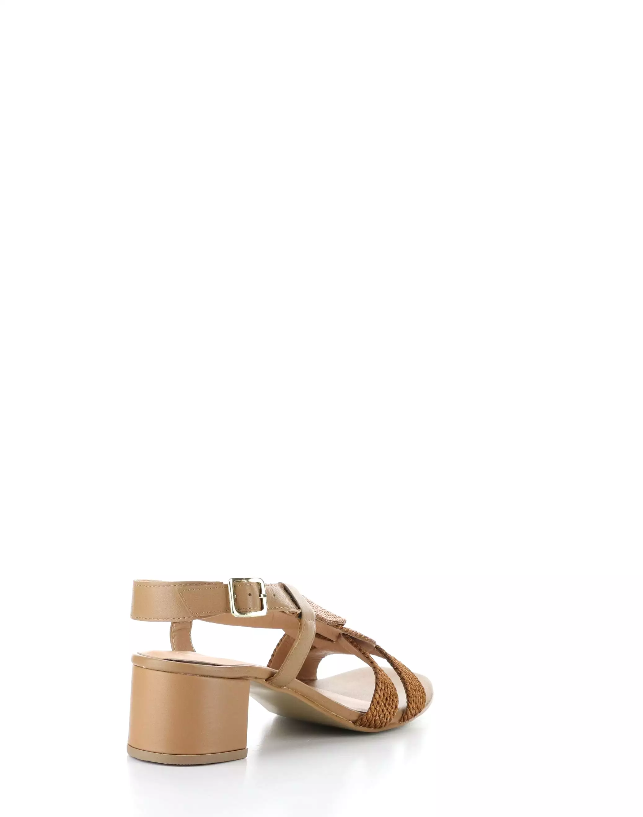 UPBEAT TAN Buckle Sandals