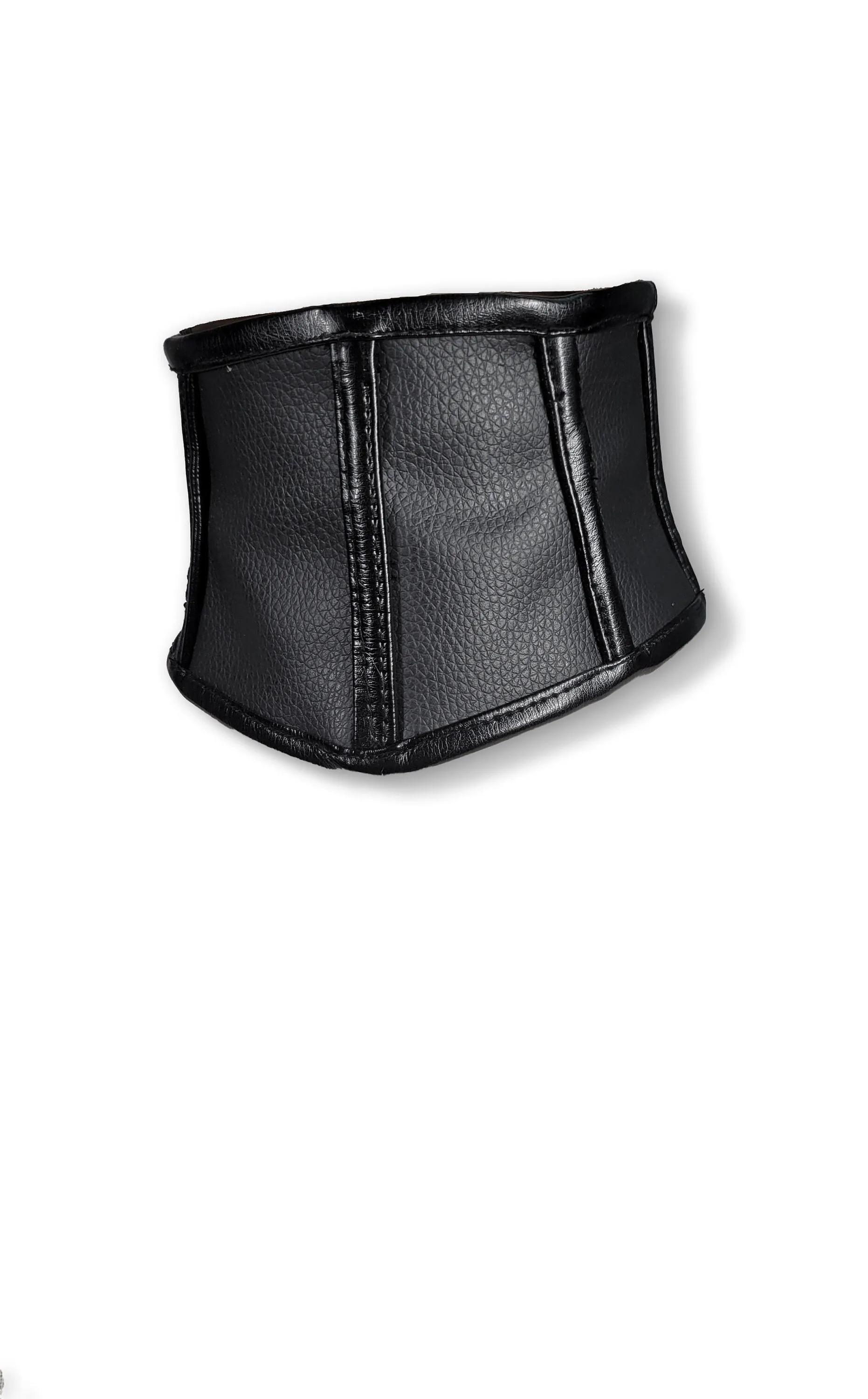 vegan leather corset choker