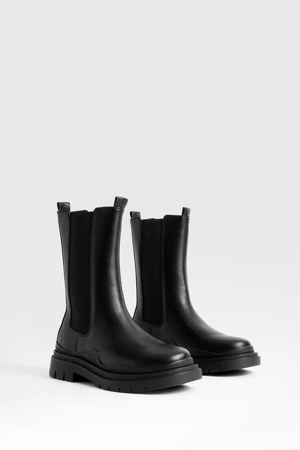 Wide Width Calf Height Chelsea Boots