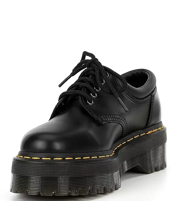 Women’s  Platform Oxfords Shoes Black 