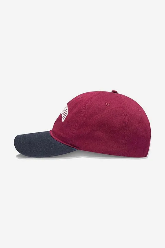 Wood Wood cotton baseball cap Brian red color