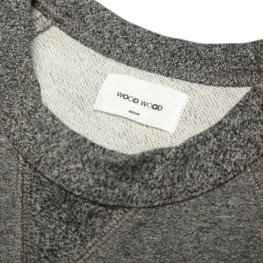 Wood Wood Double A SweatshirtGrey Melange