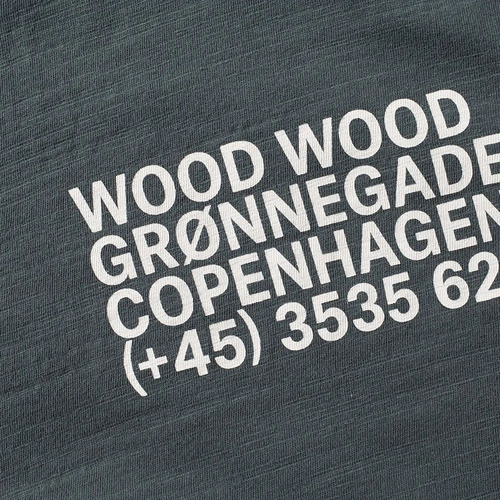 Wood Wood Slater Logo TeeGreen Gables