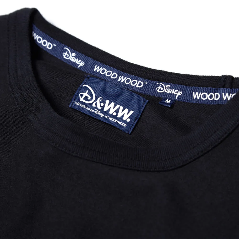 Wood Wood x Disney Longsleeve Dawson TeeBlack