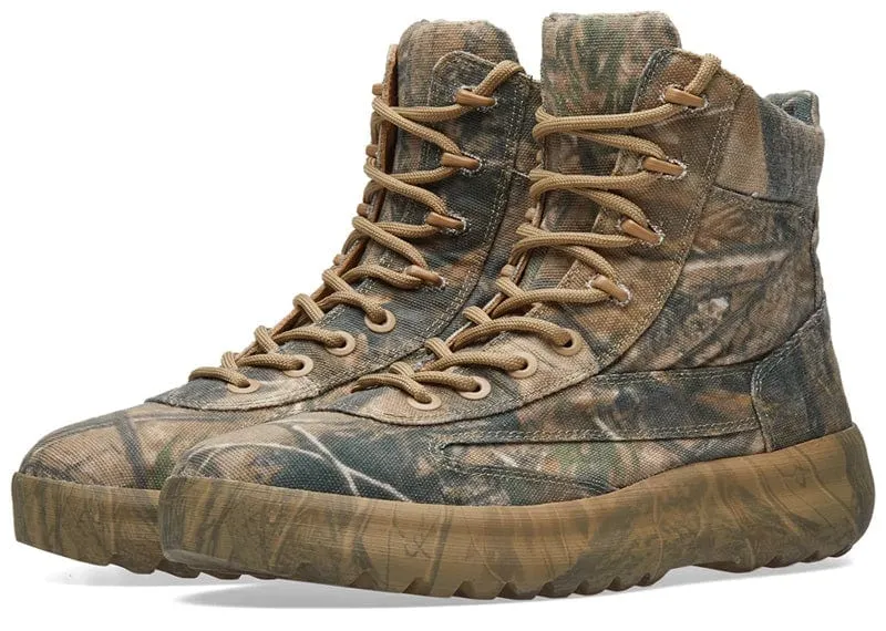 Yeezy Canvas Boot Season 5 Camo