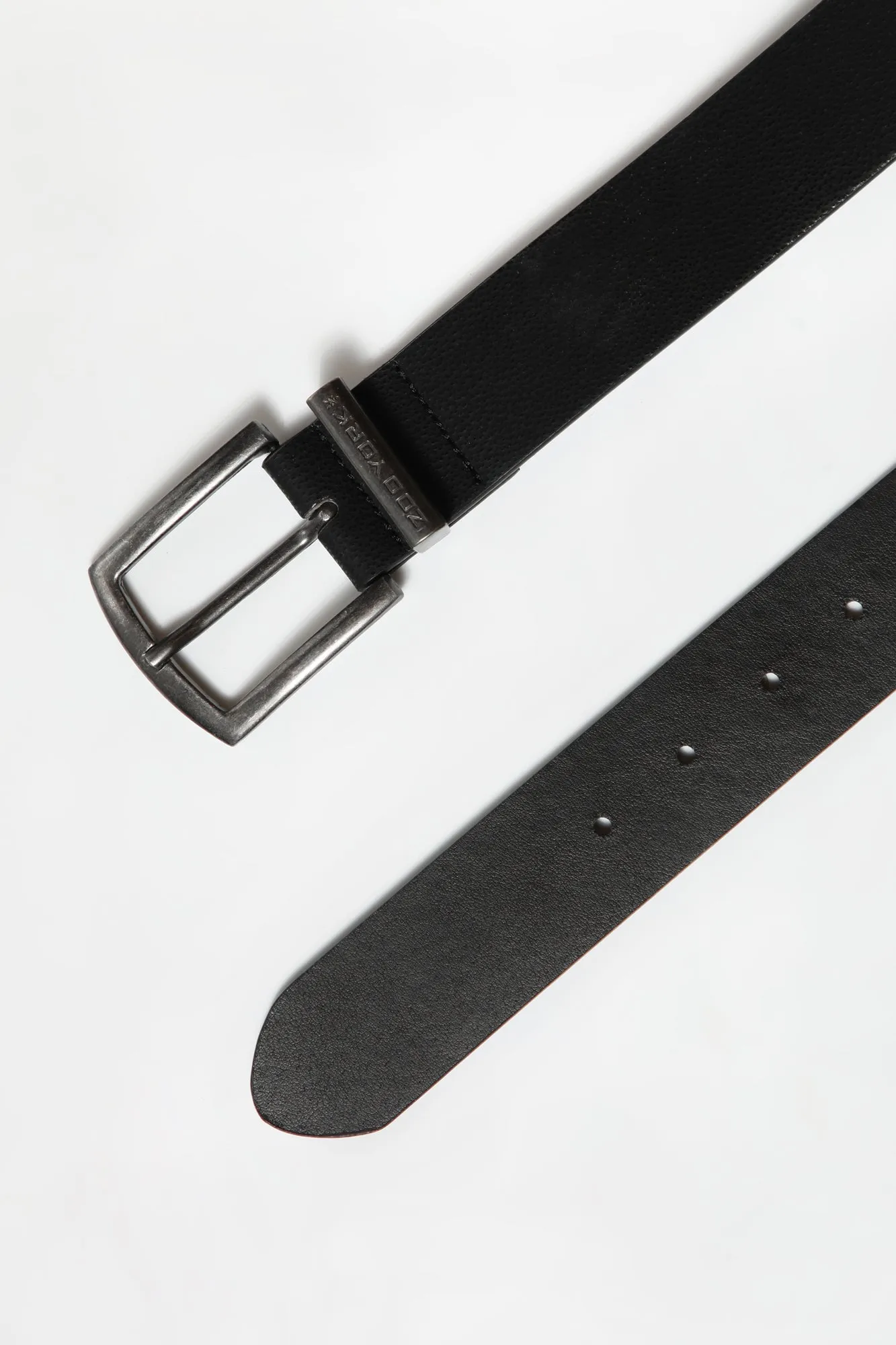 Zoo York Mens Faux Leather Belt